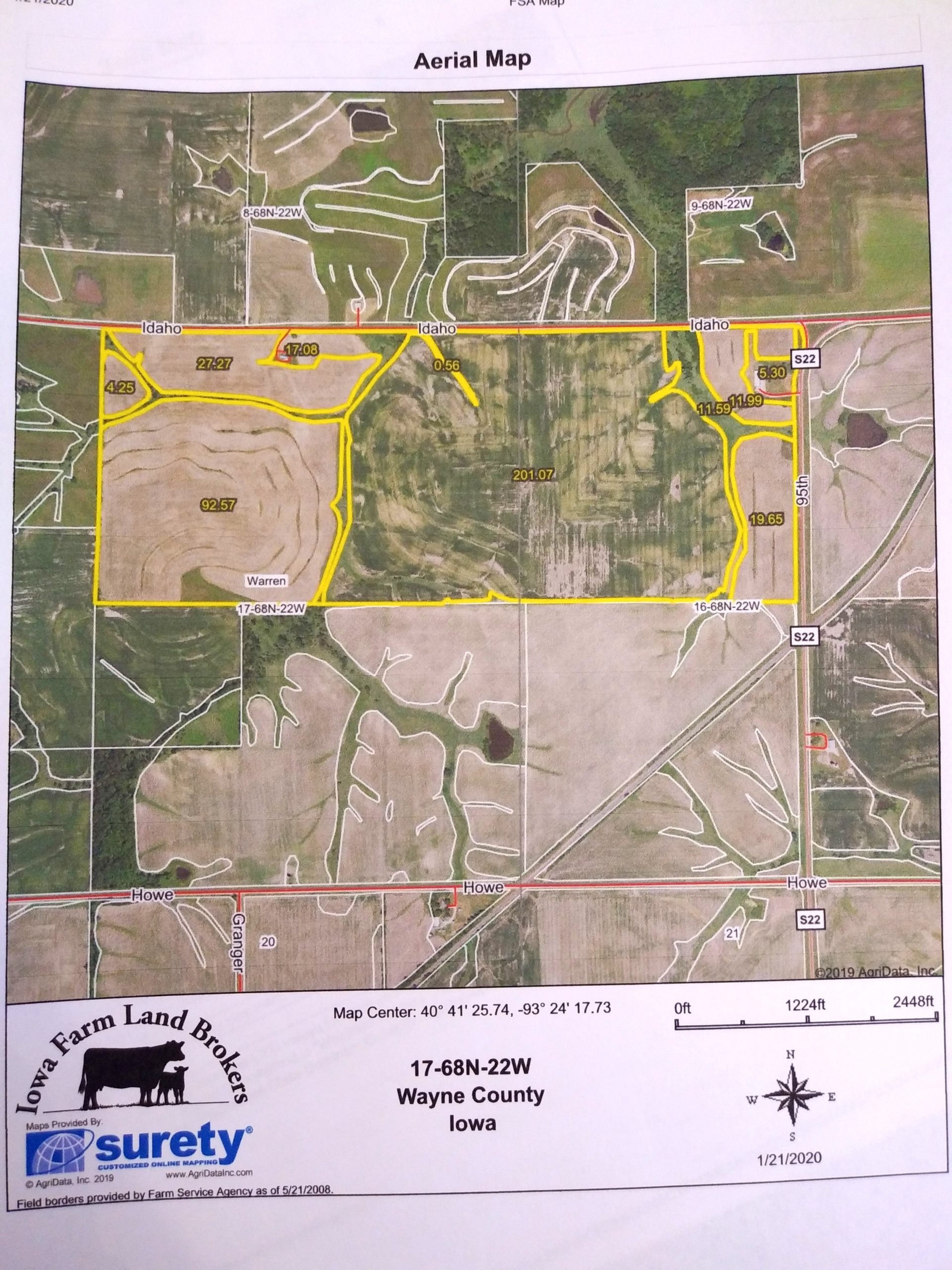 Sold: $12,500,000. / $4,621. per Acre
