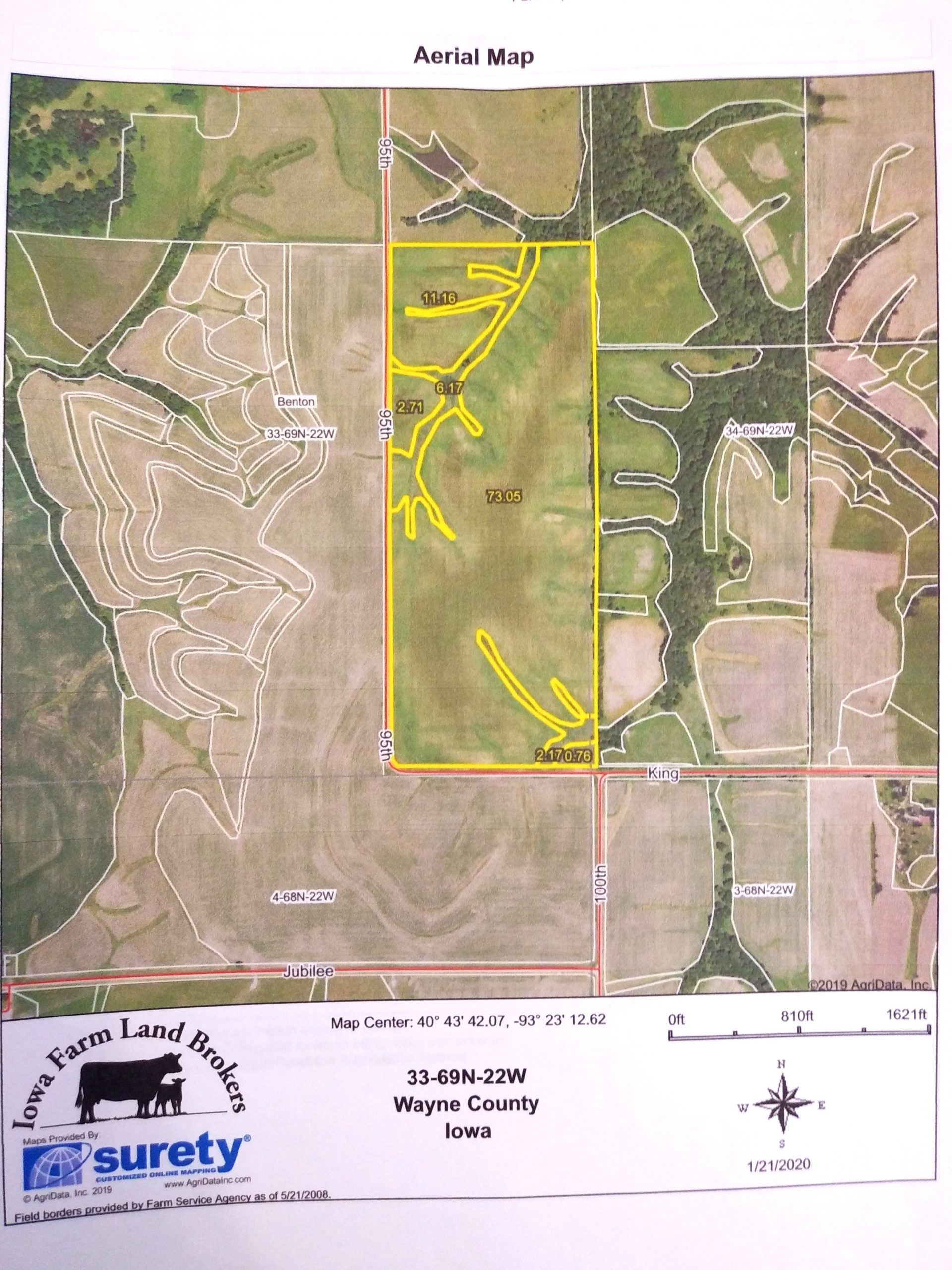 Sold: $12,500,000. / $4,621. per Acre